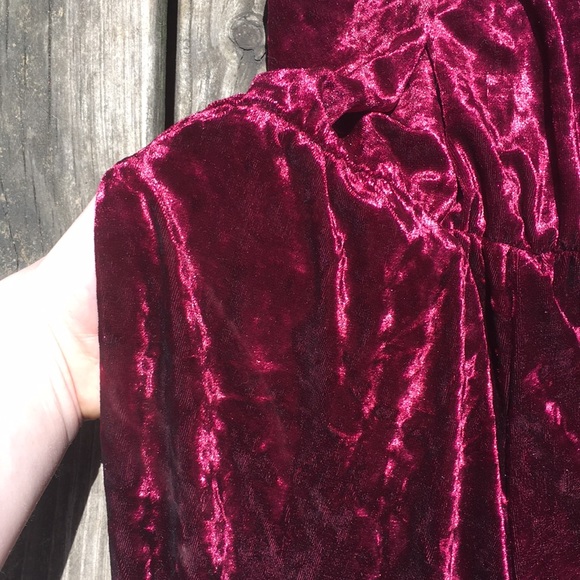 Xhilaration Velvet Jumpsuit - Picture 8 of 11